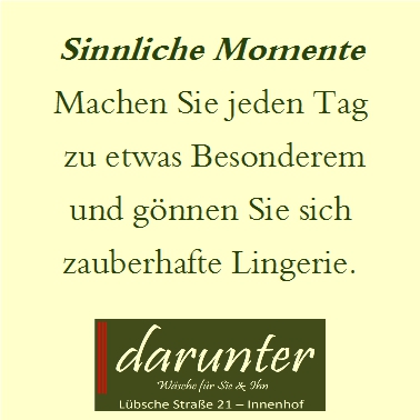 darunter Sinnliche Momente
